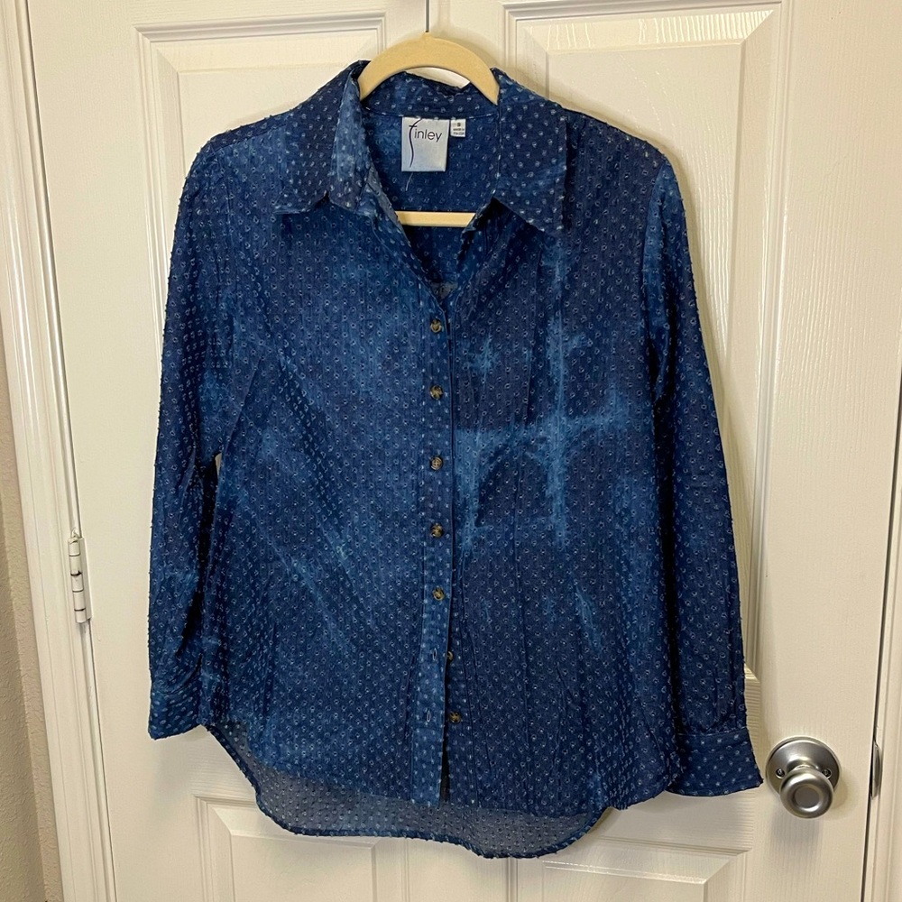Finley Denim Button Down